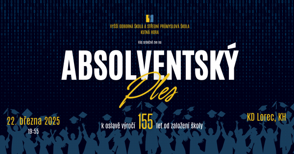 Pozvánka na absolventský ples
